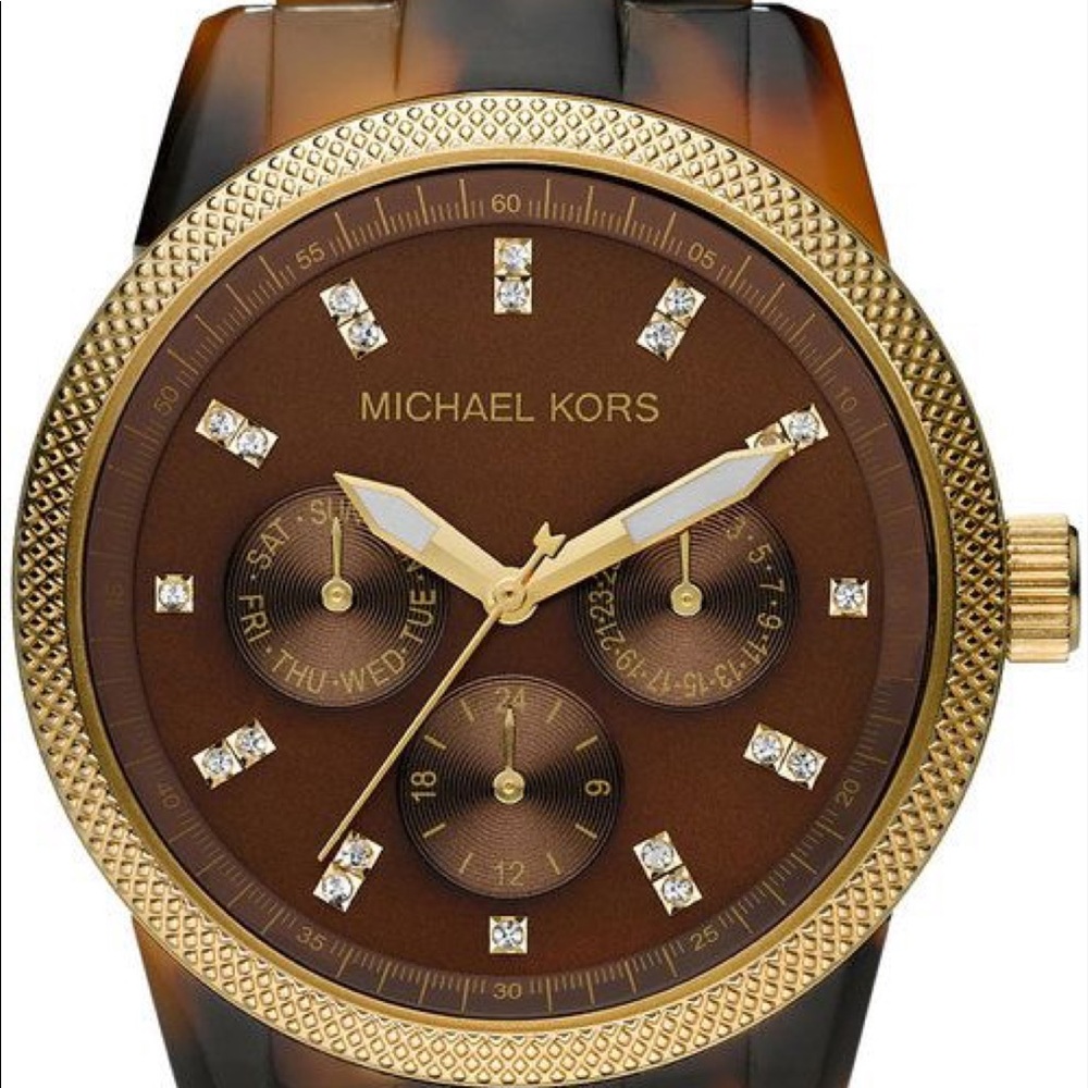 Michael Kors Tortoise Watch